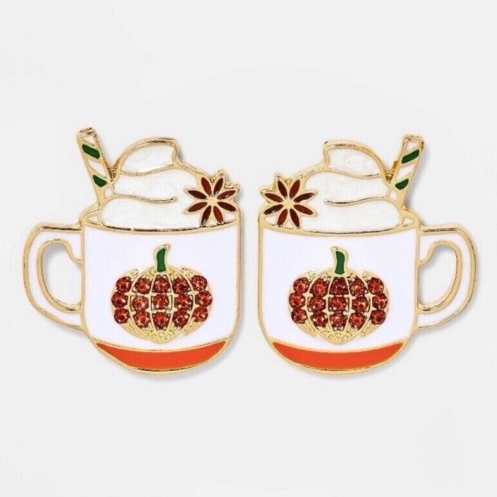 Sugarfix Baublebar  "Pumpkin to Talk About " Earrings 2 for $15